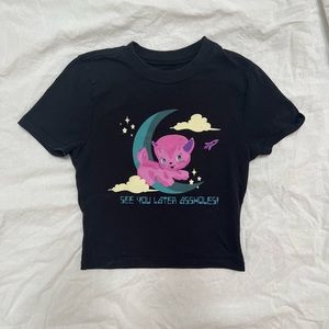 Urban Outfitters See You Later Baby Tee